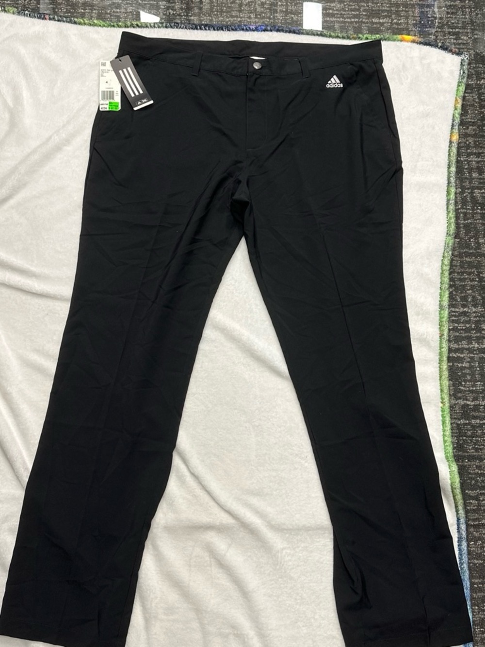 adidas Black Men’s Stretch golf Chino Pants